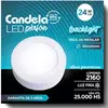 PLAFON LED EXTERIOR REDONDO 24W DIA CANDELA - comprar online