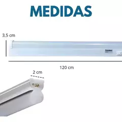 LISTON LED T5 18W CANDELA - comprar online