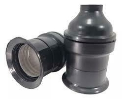 PORTALAMPARA 3PIEZAS NEGRO - comprar online