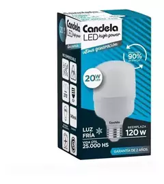 LAMPARA LED HIGH POWER 20W DIA CANDELA - comprar online