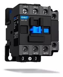 Contactor Trifásico Chint 220v 25a 3 Polos + Aux: 1na+1nc - comprar online