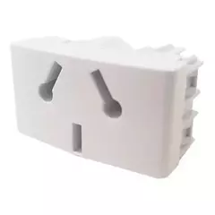 MODULO TOMA C/NEUTRO BLANCO KALOP - comprar online