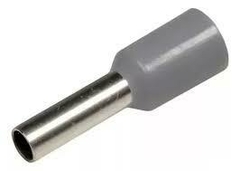 TERMINAL PUNTERA HUECA 2.5MM GRIS - comprar online