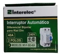 DISYUNTOR PURO II DE 25AMP INTERELEC - Patagonia Volt