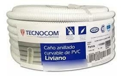 CAÑO FLEXIBLE 3/4 BLANCO TECNOCOM (METRO) - comprar online
