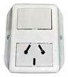 LLAVE EXT. 1 PUNTO Y 1 TOMA C/NEUTRO CIOCCA - comprar online