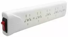 BASE MULT. TOP 6 TOMAS S/CABLE C/LLAVE - comprar online