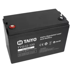Batería de Ciclo Profundo Gel TAIYO 12Vcc 100Ah - comprar online