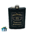 Petaca Acero Inoxidable Negra JACK DANIEL'S