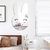 Imagen de Espejo Decorativo para Niños con forma de Unicornio Autoadhesivo y Personalizable