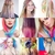 Imagen de Tizas de 6 Colores para Teñir o Pintar tu Pelo - Hair Chalk