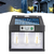 Luz Exterior de 3 Focos con Panel Solar y Sensor - comprar online