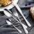 Set de Cubiertos de 24 Piezas Plateadas - comprar online