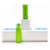 Pack de 2 Pilas AA Recargables por Usb de 1500mha con Estuche