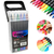 Marcadores Permanente Doble Punta x18 con Estuche - comprar online