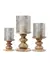 Candelabro Cilindro con base de Madera - comprar online