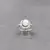 Anillo plata, con detalle de piedra en internet