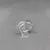 Anillo plata, con detalle de piedra en internet