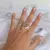 Anillo plata iniciales - comprar online