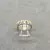 Anillo plata y oro, con corazones - comprar online