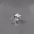 Anillo plata, con detalle de piedra en internet