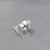 Anillo plata, con detalle de piedra en internet