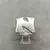Anillo plata iniciales