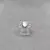 Anillo plata, con detalle de piedra en internet