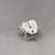 Anillo plata alita ángel