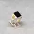 Anillo plata, sellos hombre en internet