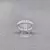 Anillo plata, con detalle de piedra - comprar online