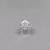 Anillo plata y oro, con detalle de piedra - comprar online