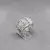 Anillo plata, con varios detalles en internet