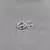 Aro plata, con detalle piedras - comprar online