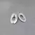 Aro plata, pegados a la oreja - comprar online
