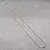 Cadena plata forcet hombre - comprar online