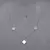 Cadena de plata y dije - comprar online