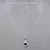 Cadena de plata y dije corazón - comprar online