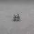 Dije plata, con detalle piedra en internet