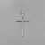 Dije plata cruces - comprar online