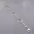 Pulsera plata corazones - comprar online