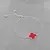 Pulsera plata corbatero - comprar online