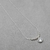 Cadena con bolillero + dije con piedra - L&R Joyeria