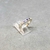 Anillo medio sin fin con oro en internet