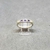 Anillo medio sin fin con oro - comprar online