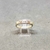 Imagen de Anillo medio sin fin con oro
