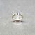 Anillo medio sin fin con oro - comprar online