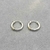Argollas con apliques en oro - comprar online