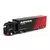 Miniatura Carreta Mini Gt Mercedez Benz Actros Advan Cor Vermelho - comprar online