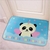 Alfombra Cachita Pandi 60x40cm - Fresa Exclusivo